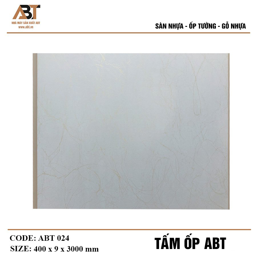 Tấm ốp tường nhựa ABT – NANO 24 - 3 mét dài - NK