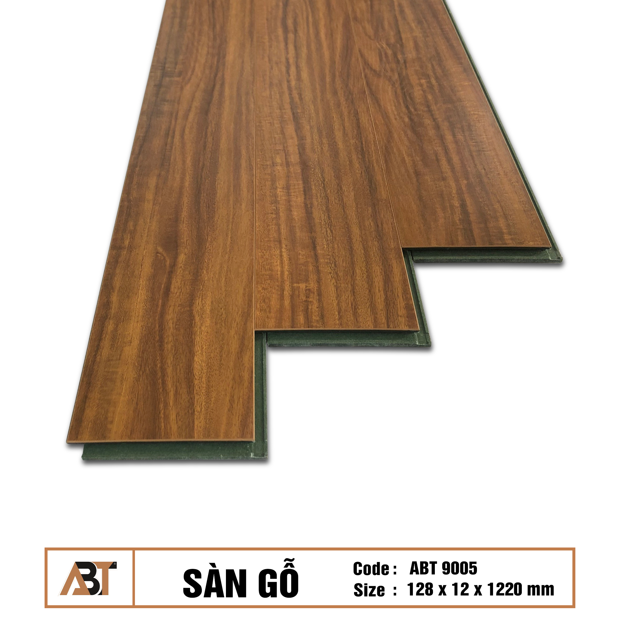 Sàn gỗ 12mm ABT9005 (KT: 128*12*1220 mm )