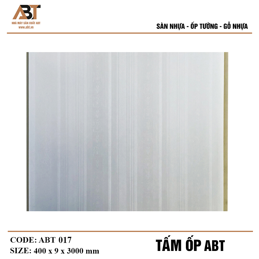 Tấm ốp tường nhựa ABT – NANO 17 - 3 mét dài - NK