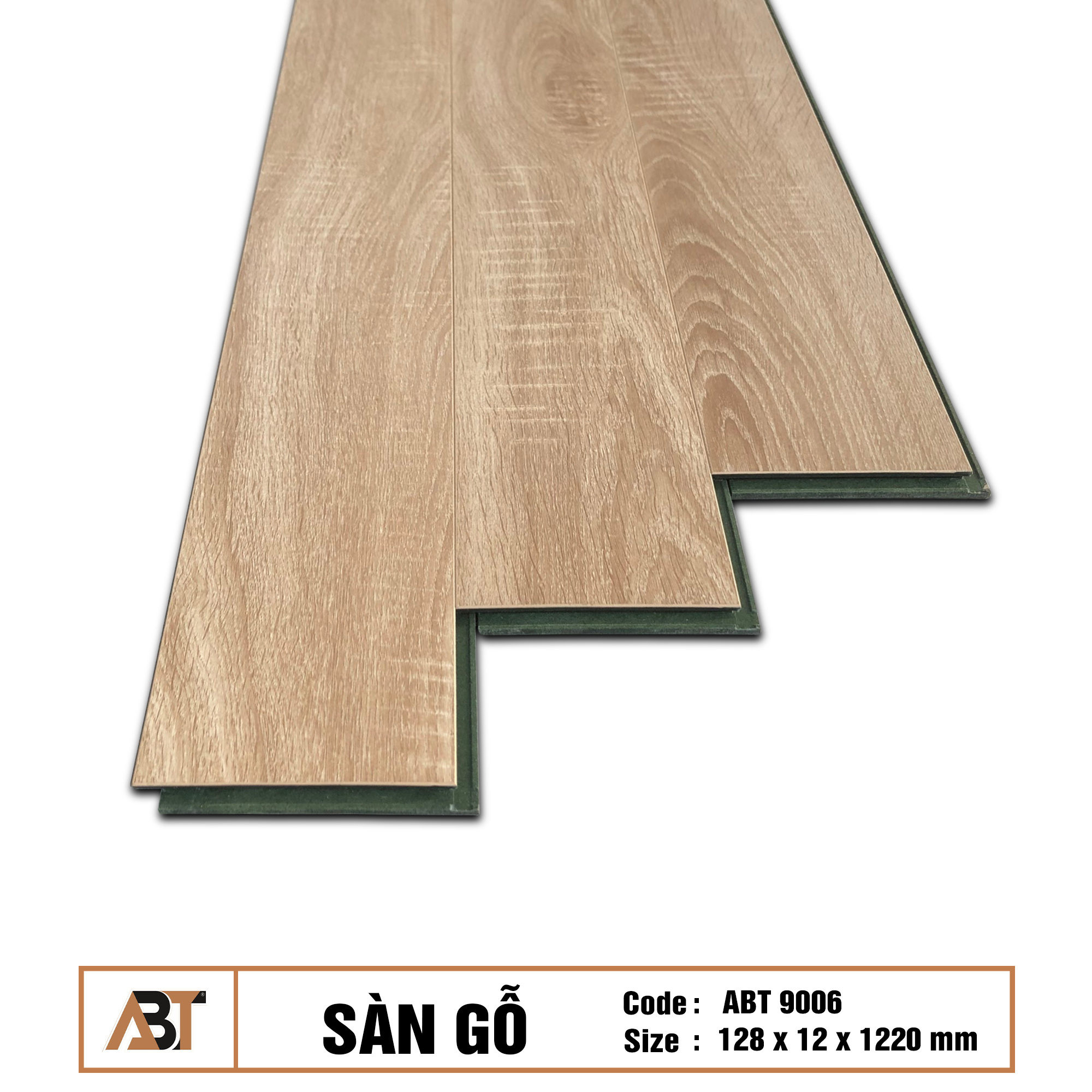Sàn gỗ 12mm ABT9006 (KT: 128*12*1220 mm )